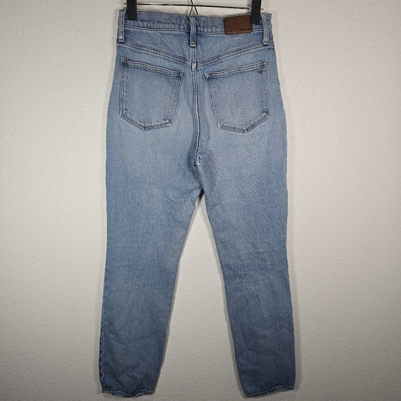 Madewell The High Rise Slim Boyjean in Neal Wash: Tencel Denim Edition Size 25 - Picture 4 of 10